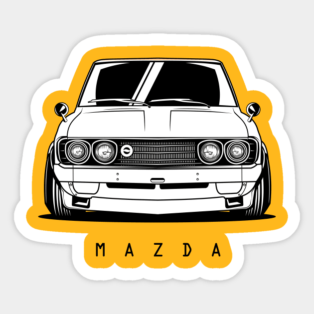 Mazda Rx 3 Sticker by AdriaStore1